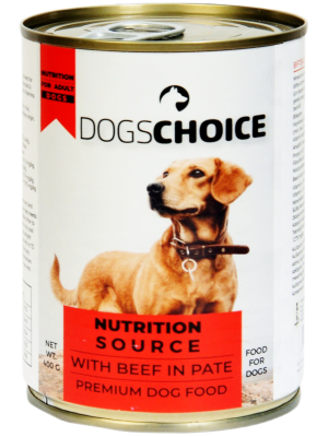 DOGSCHOICE KÖPEK MAMASI BİFTEKLİ 400 GR